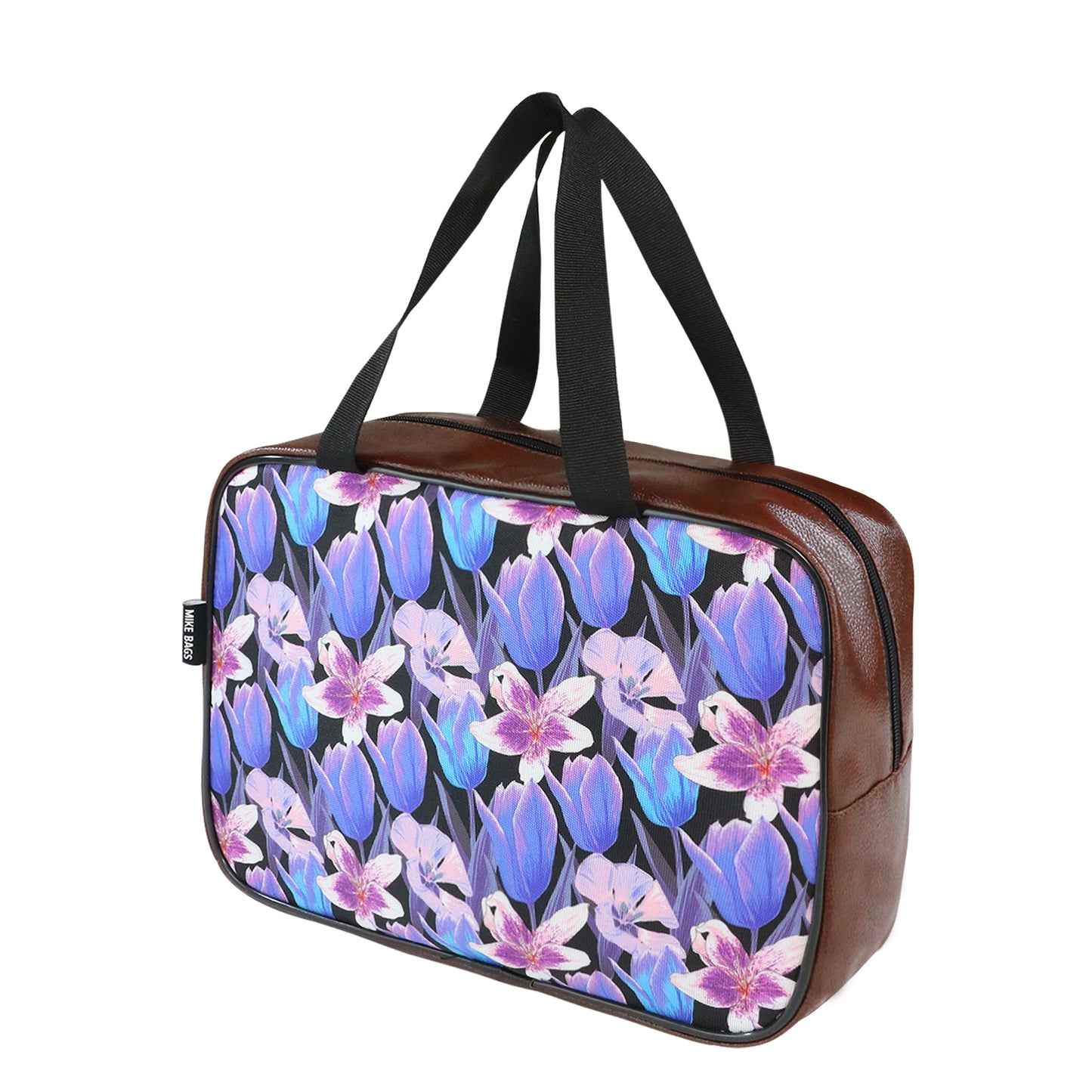Mike Multi-Functional Makeup Pouch for Women set of 3 - Brown