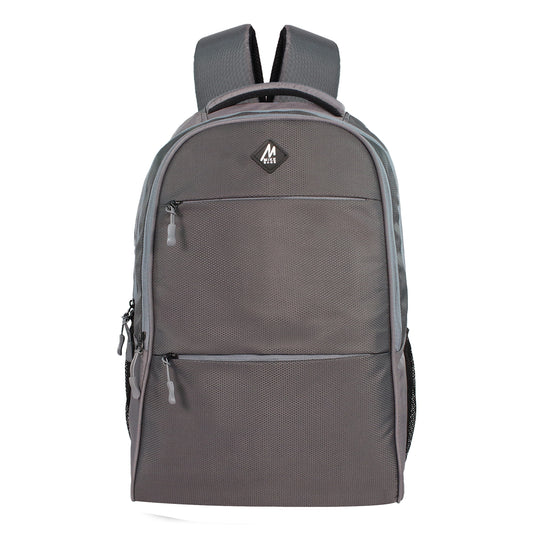 Mike Trident Deluxe Laptop Backpack - Grey