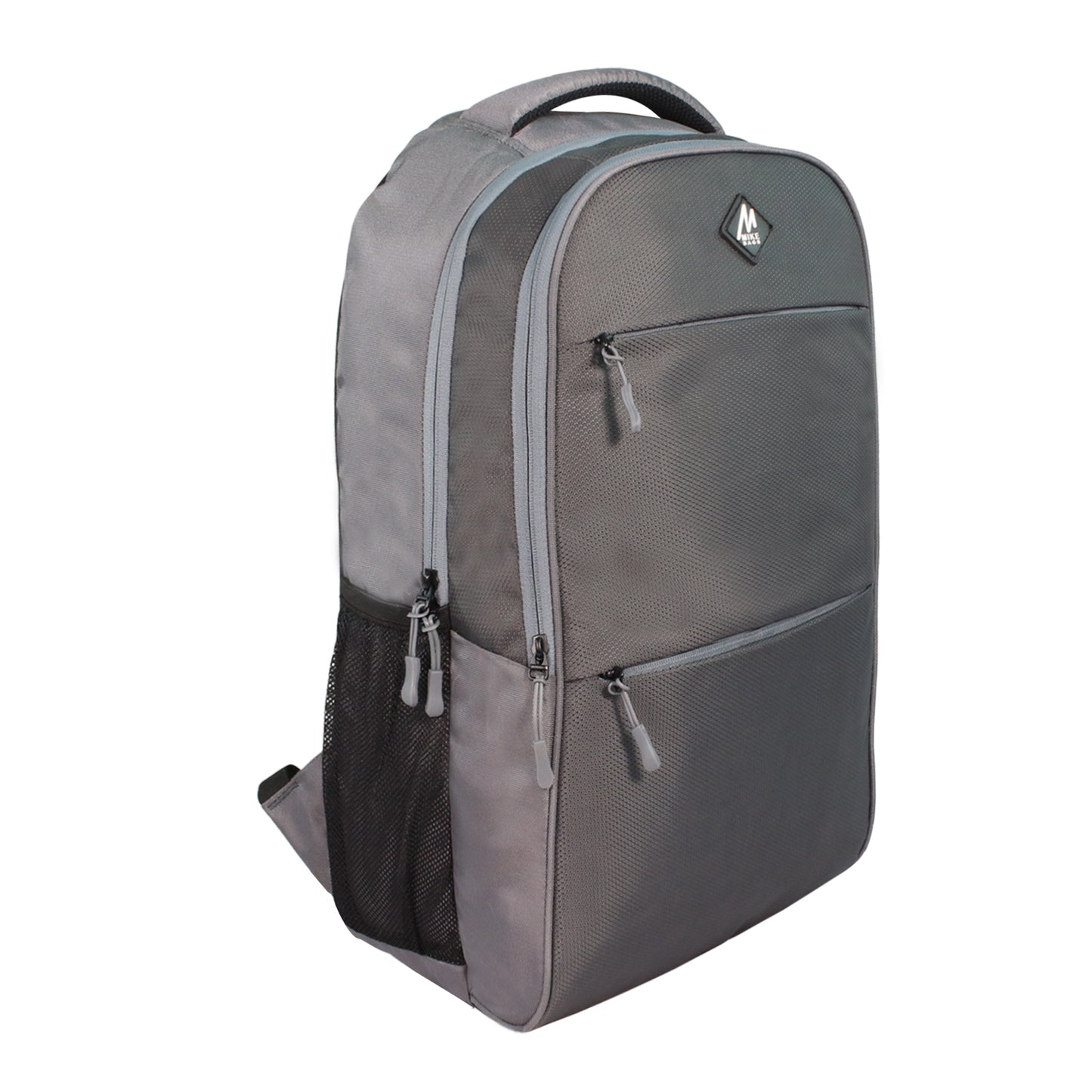 Mike Trident Deluxe Laptop Backpack - Grey