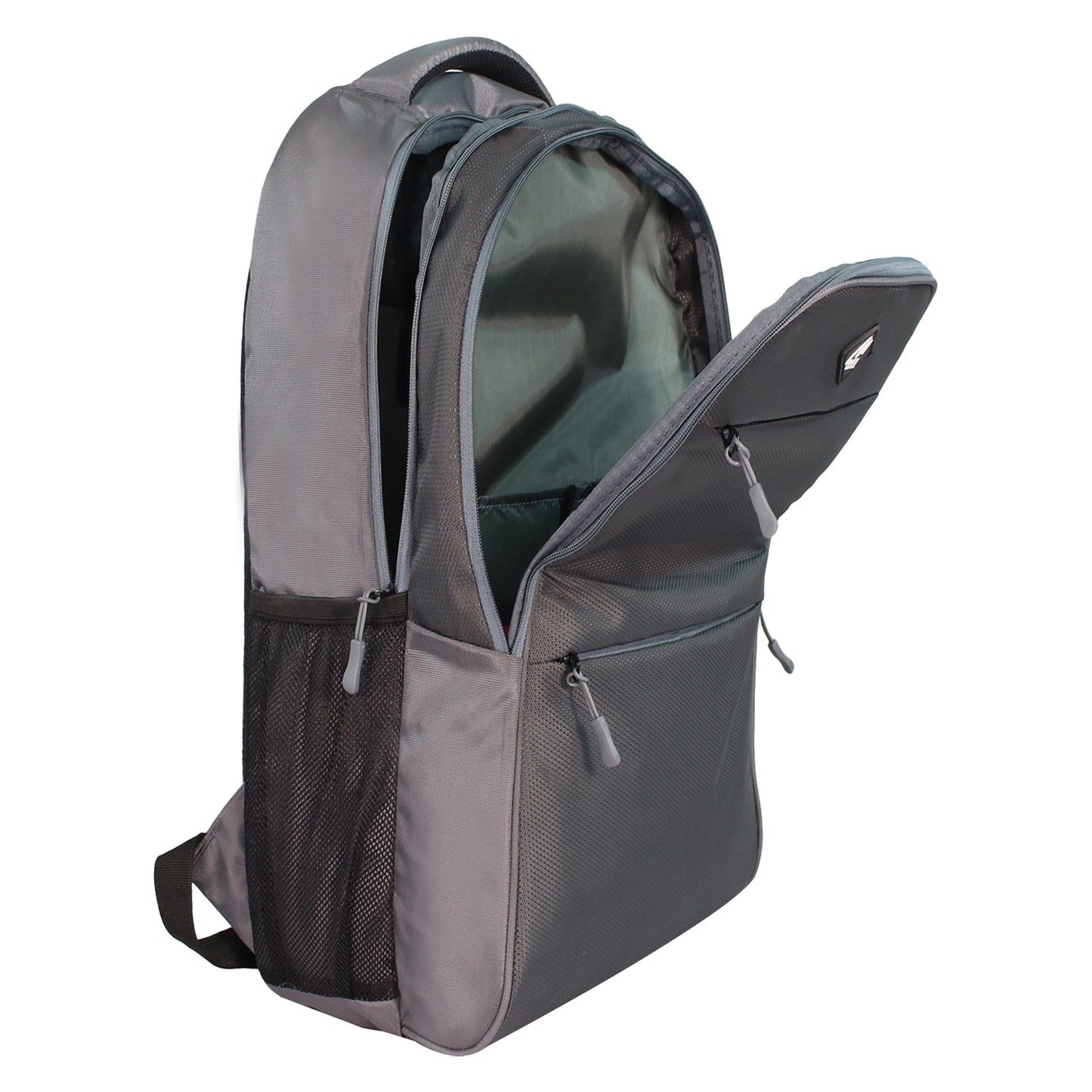 Mike Trident Deluxe Laptop Backpack - Grey