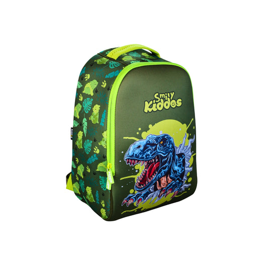 Roaring Dino Neoprene Junior Backpack – Green
