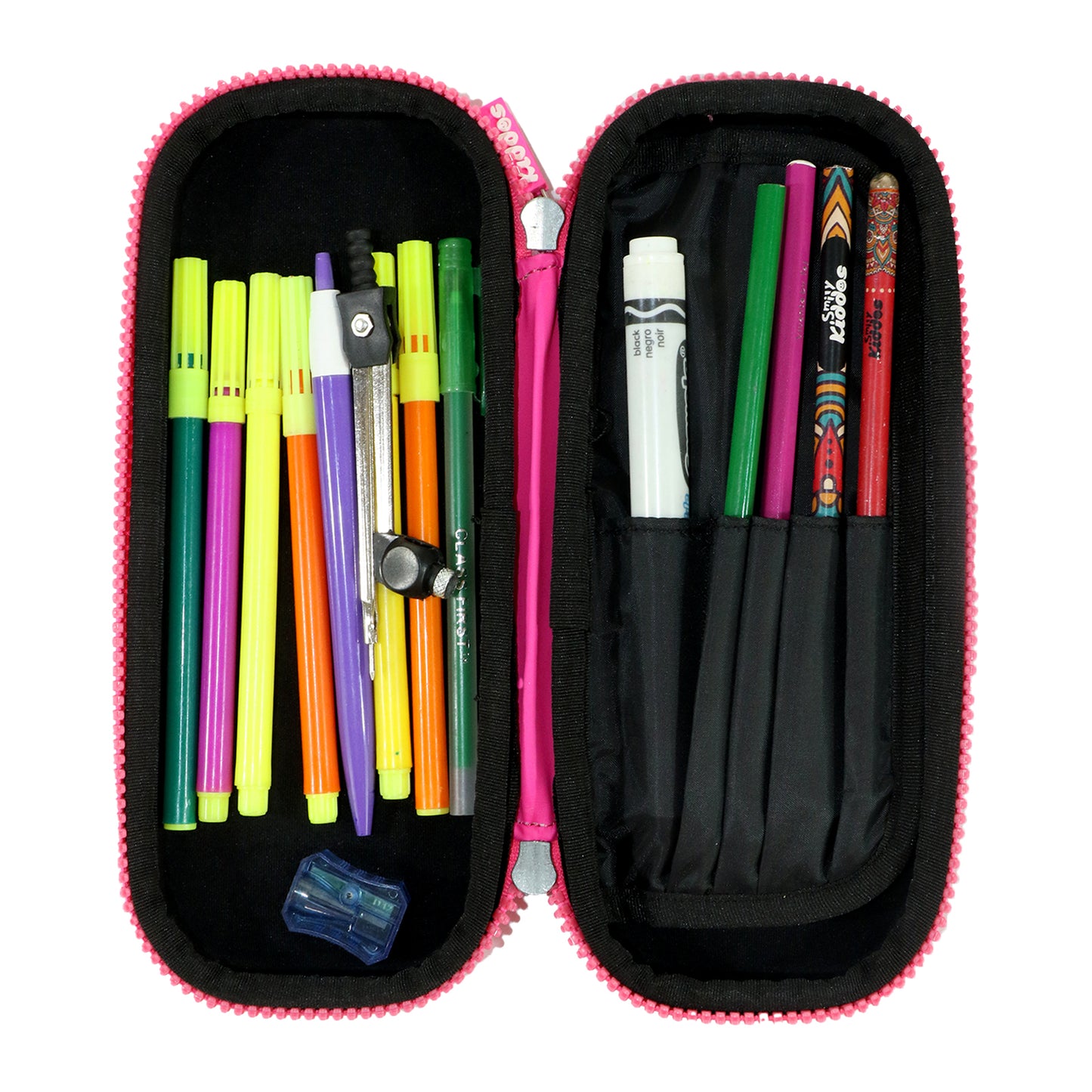 Smily Kiddos - Licensed Chhota Bheem - Stylish & Spacious Hardtop EVA Pencil Case Chutki Unicorn - Pink
