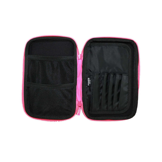 Smily Kiddos - Licensed Chhota Bheem - Stylish & Spacious Hardtop EVA Pencil Case Chutki Follow my Steps - Pink