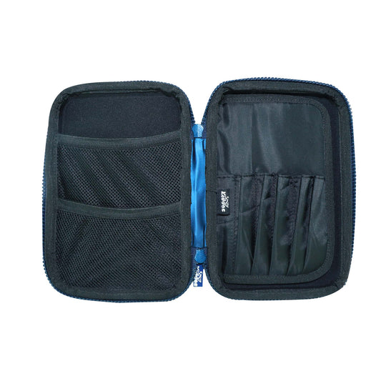 Smily Kiddos - Licensed Chhota Bheem - Stylish & Spacious Hardtop EVA Pencil Case School Theme - Blue