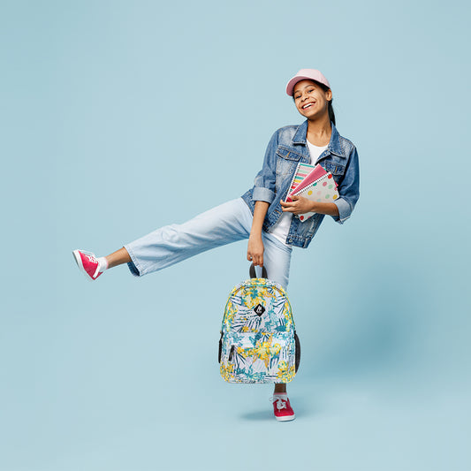 Mike Blossom Daypack - Green & Yellow