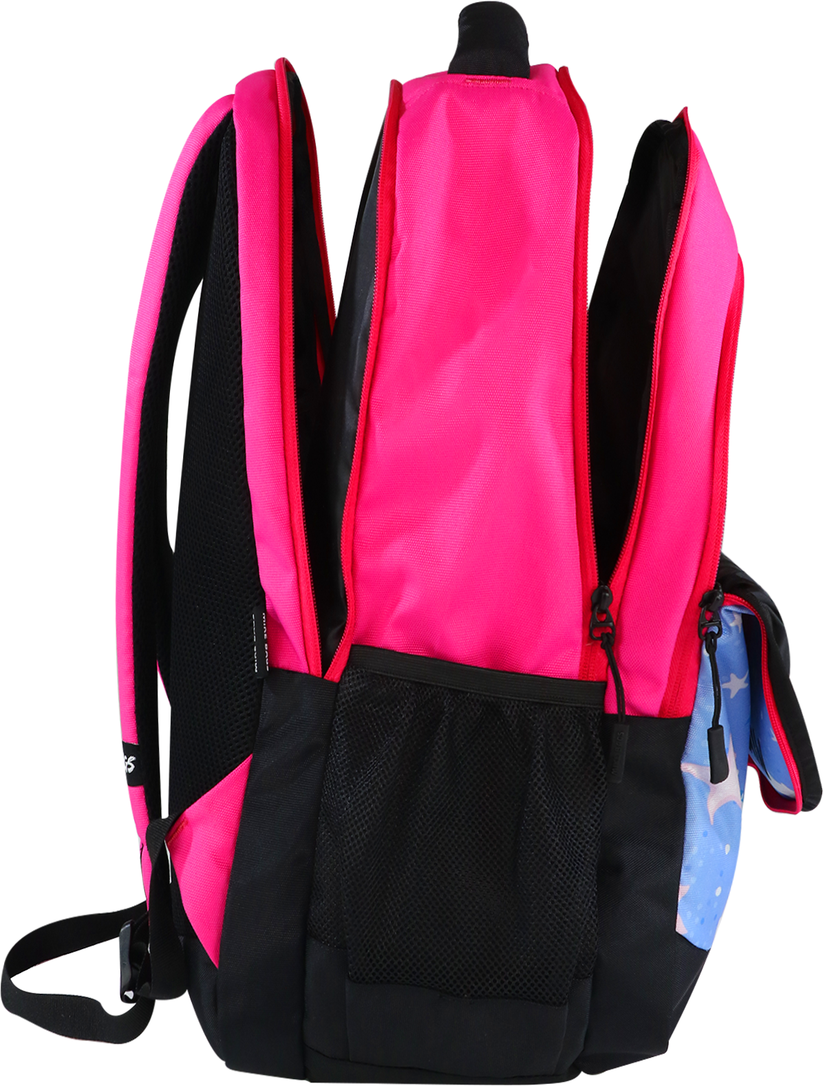 Mike Junior Backpack Mermaid Theme - Dark Pink