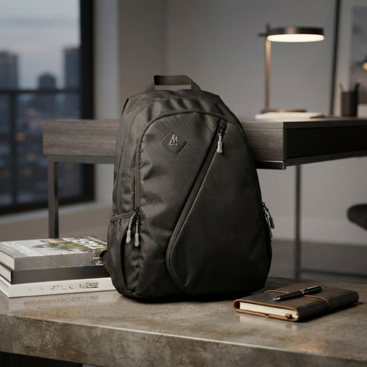 Mike Venus 31L Laptop Backpack - Black
