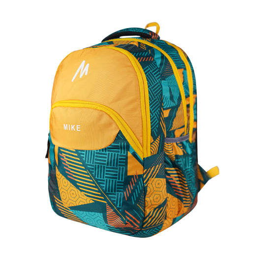 Mike Bags ignite 46L Yellow Laptop Backpack – Ideal for Daily Use, Travel & Office