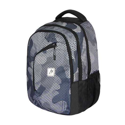 Mike Terminator Deluxe Pro Laptop Backpack- Grey