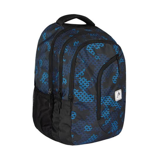 Mike Terminator Deluxe Pro Laptop Backpack - Blue