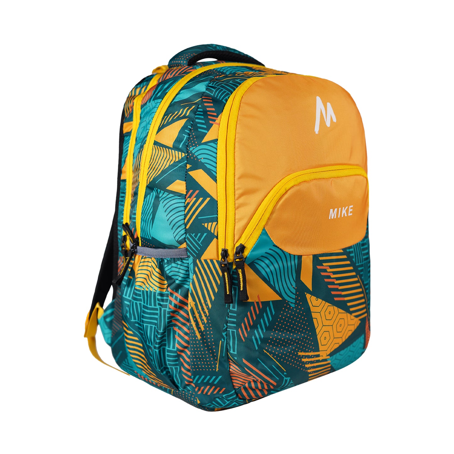 Mike Bags ignite 46L Yellow Laptop Backpack – Ideal for Daily Use, Travel & Office