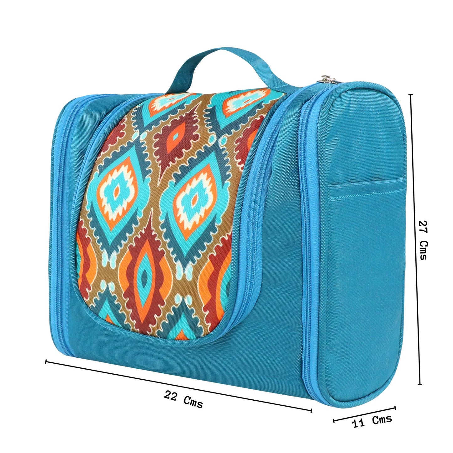 Mike Makeup Organizer - Teal Blue