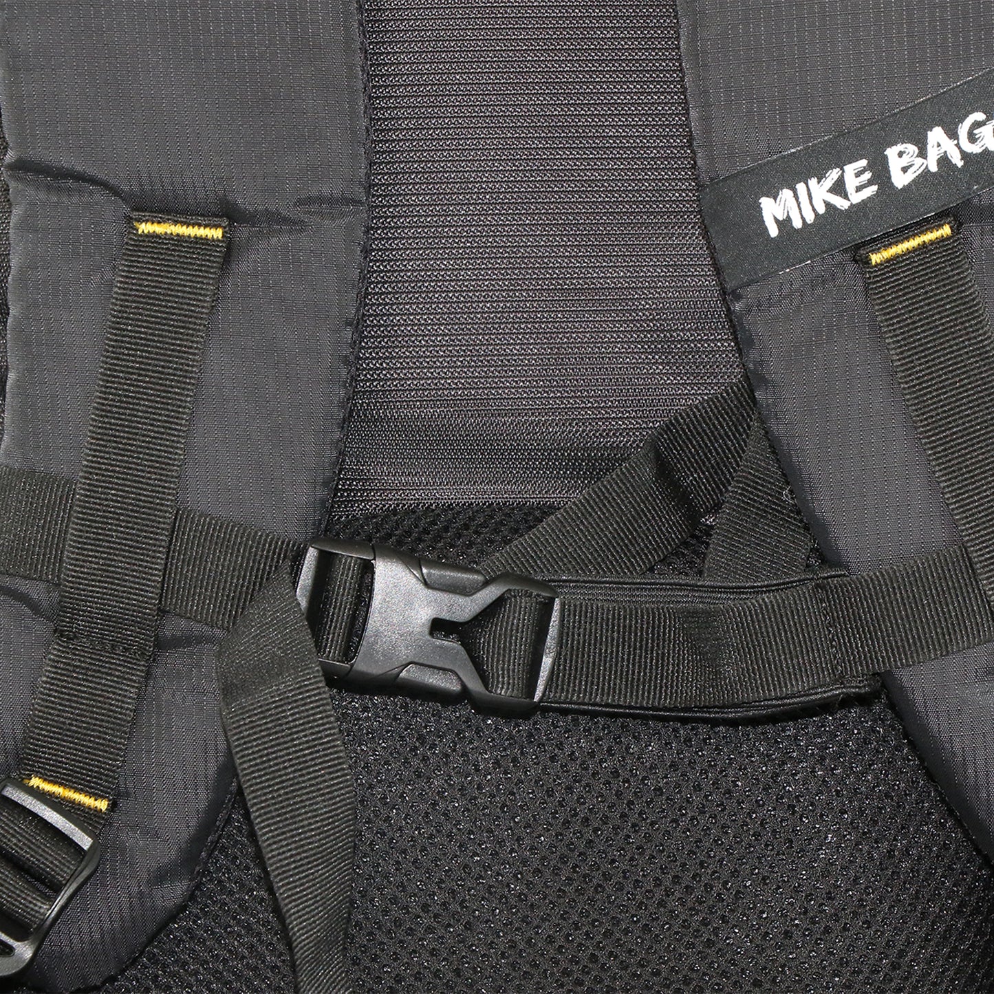 Mike Adventure 67L Trekking Backpack - Black and Yellow