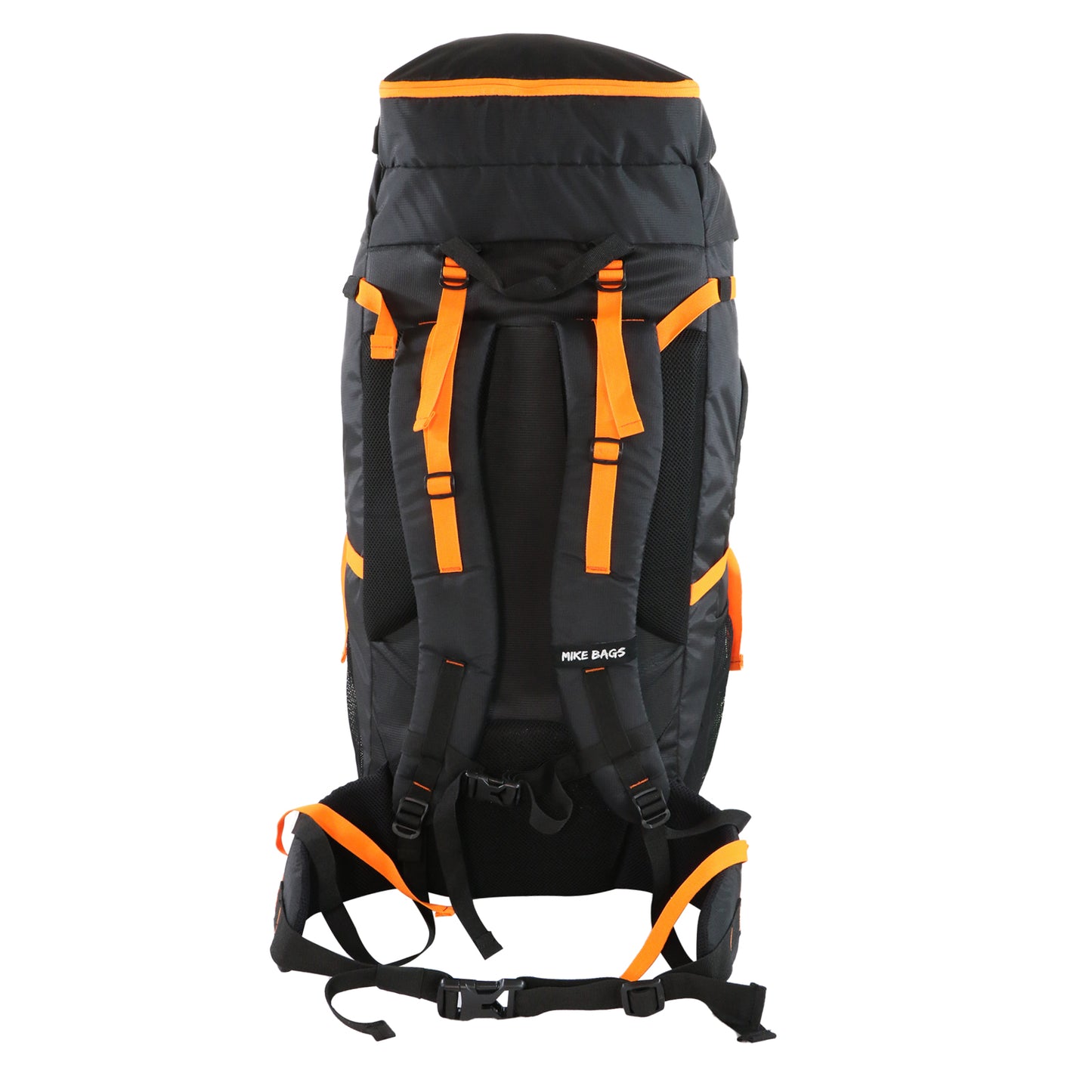 Mike Adventure 67L Trekking Backpack - Black and Orange