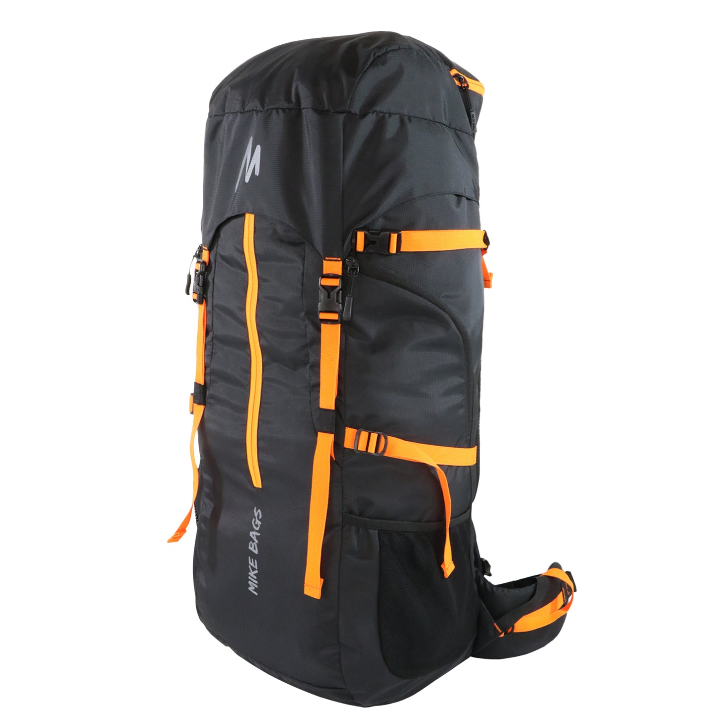 Mike Adventure 67L Trekking Backpack - Black and Orange