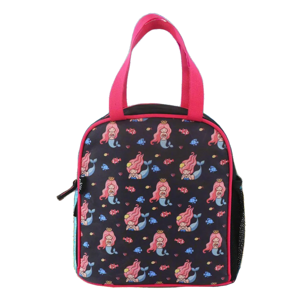 Smily kiddos joy lunch bag-Mermaid Theme - Violet