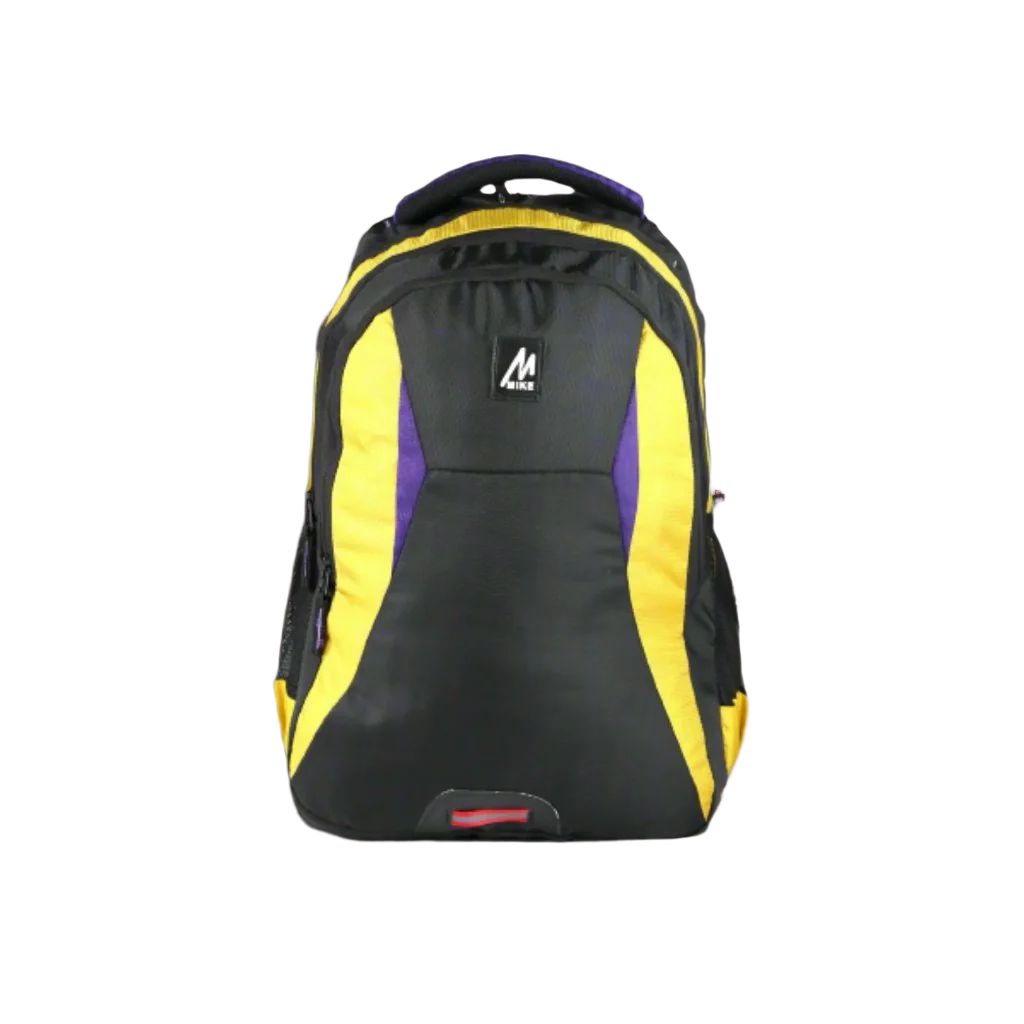 Mike classic college backpack - yellow-black