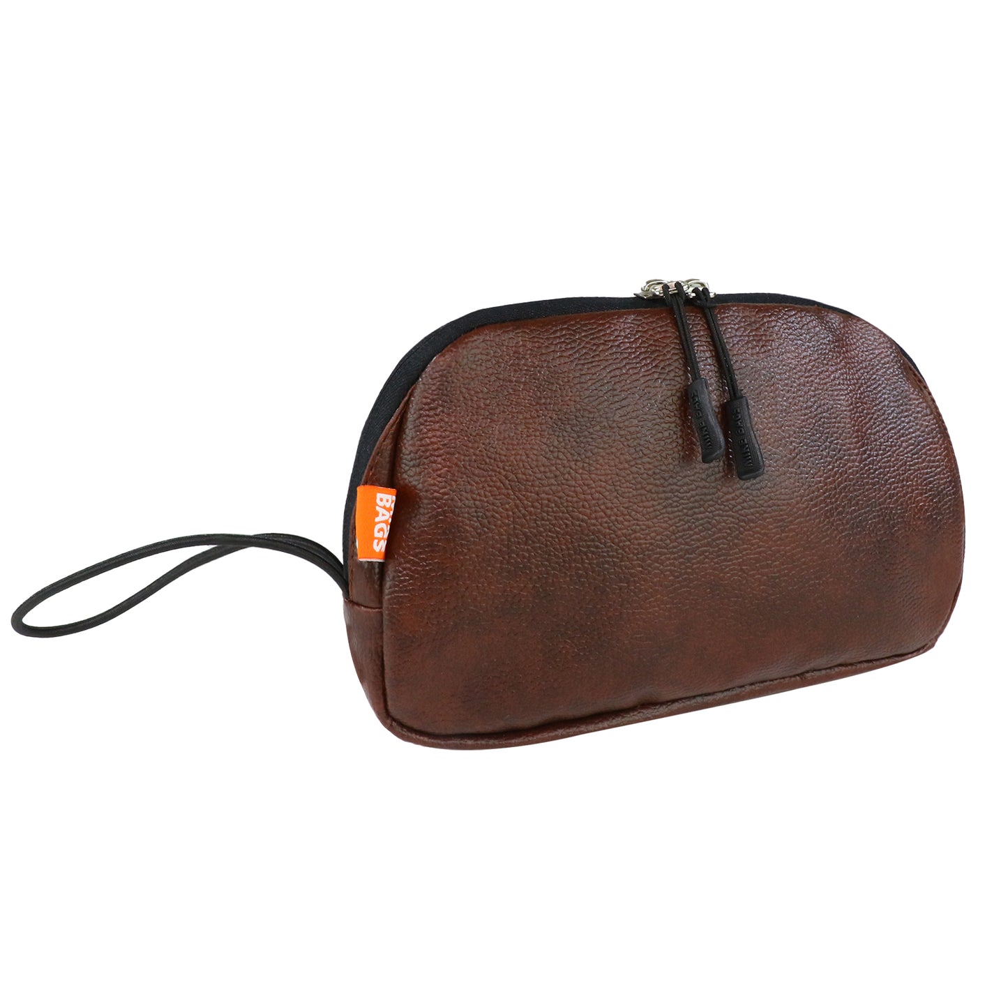 Mike Pu Leather Multipurpose Pouch - Brown
