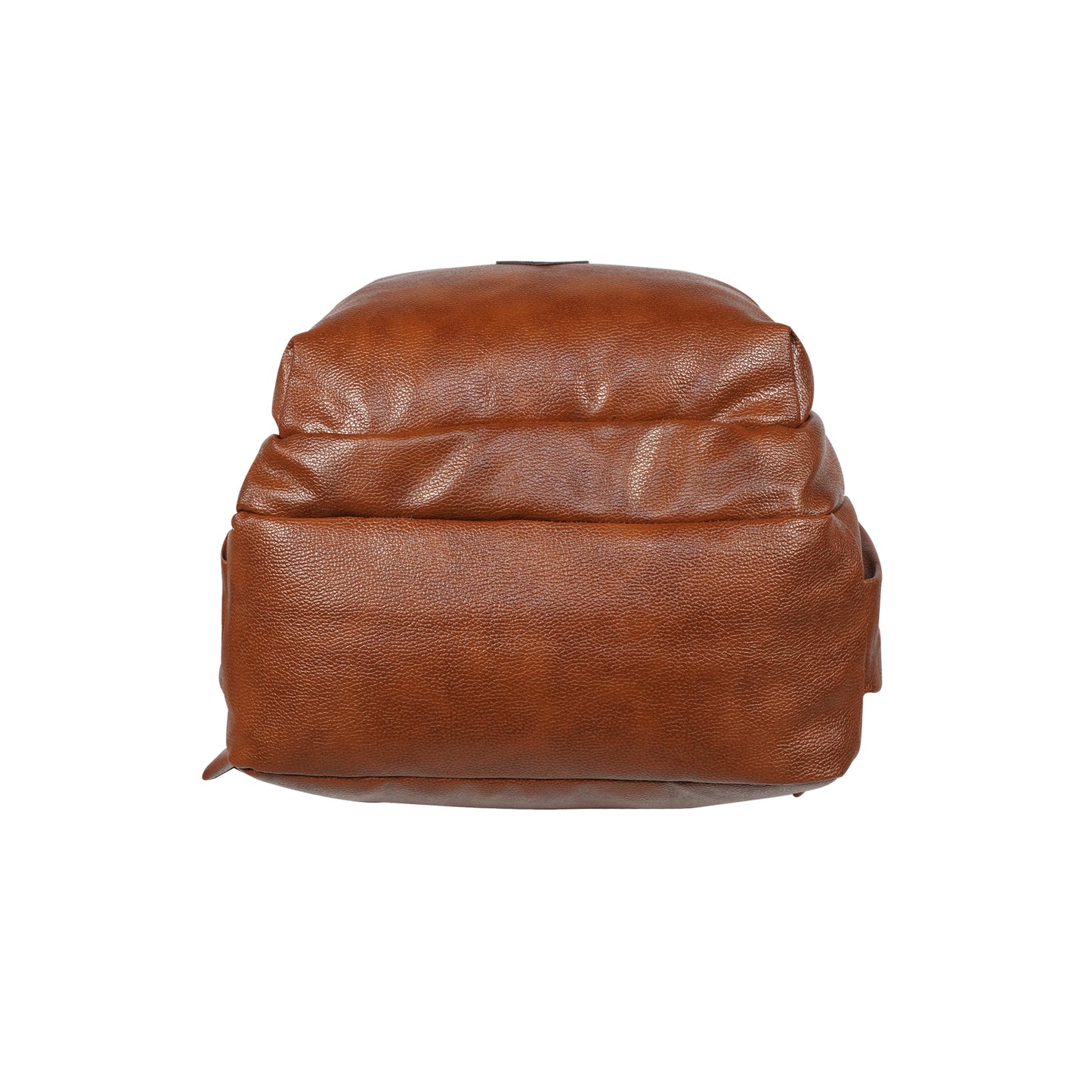 Mike Ember Leather Laptop Backpack - Tan