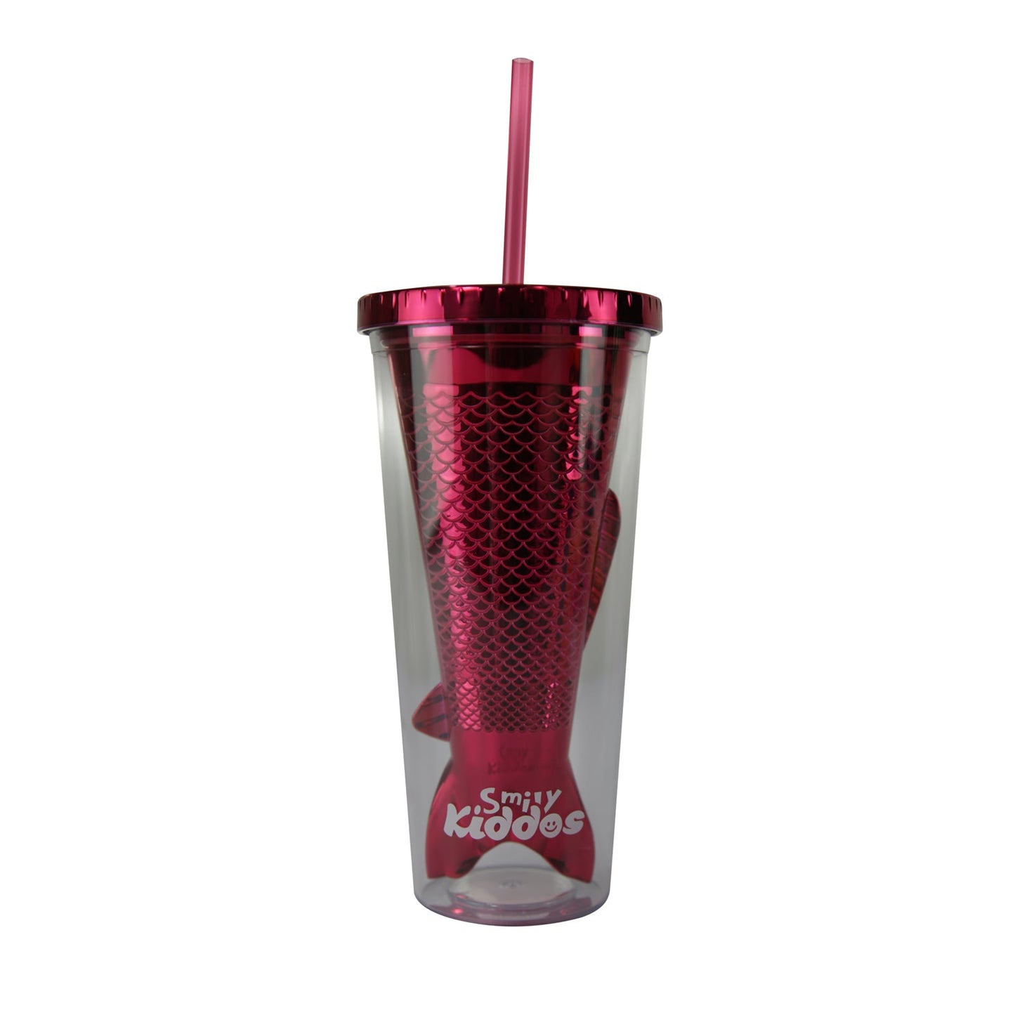Smily Kiddos Mermaid Water Cup Pink