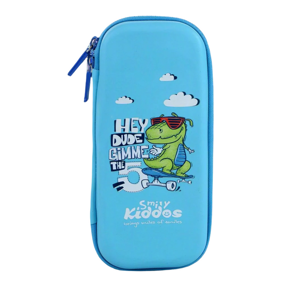 Smily Kiddos Small Pencil case - Dino - Light blue main image 1