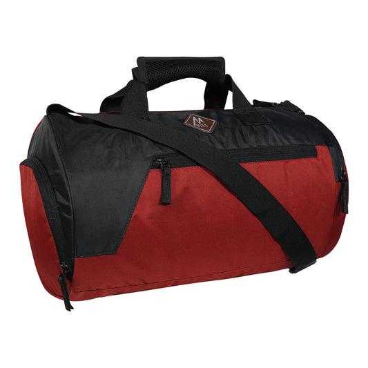 Mike Fit Gear Gym Bag with Shoe Compartment - Rust