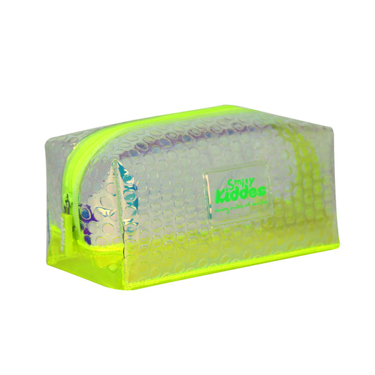 Smily Bubble Utility Pouch Green