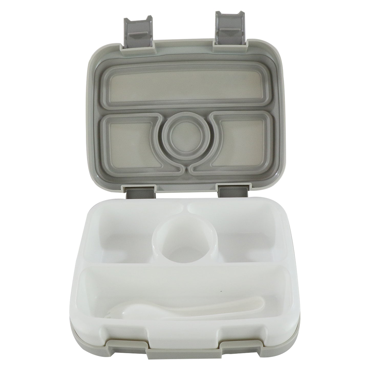 Smily Kiddos Bento Lunch box -Grey