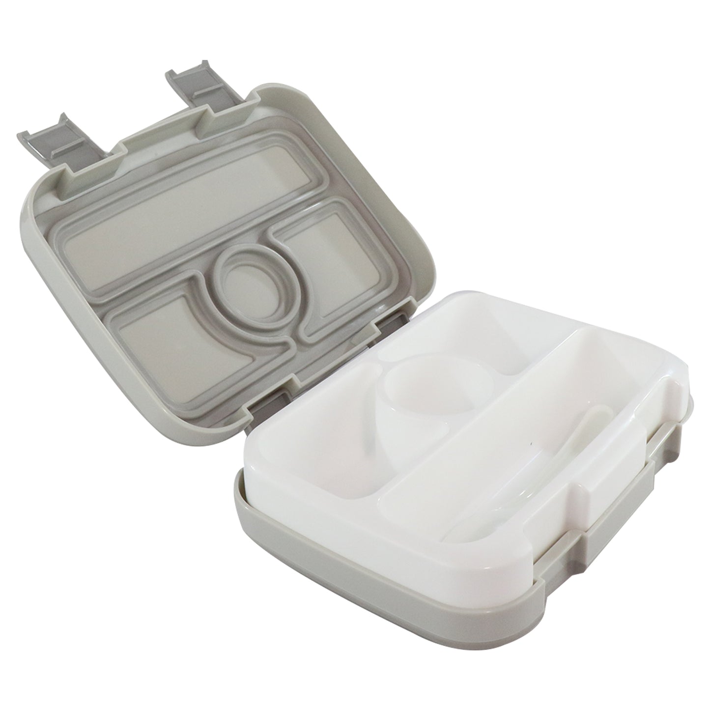 Smily Kiddos Bento Lunch box -Grey