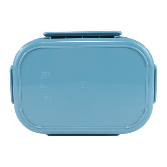 Smily kiddos Stainless Unicorn Theme Lunch Box -Light Blue - Large