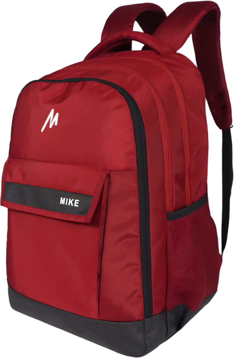 Mike Paramount Laptop Backpack - Maroon