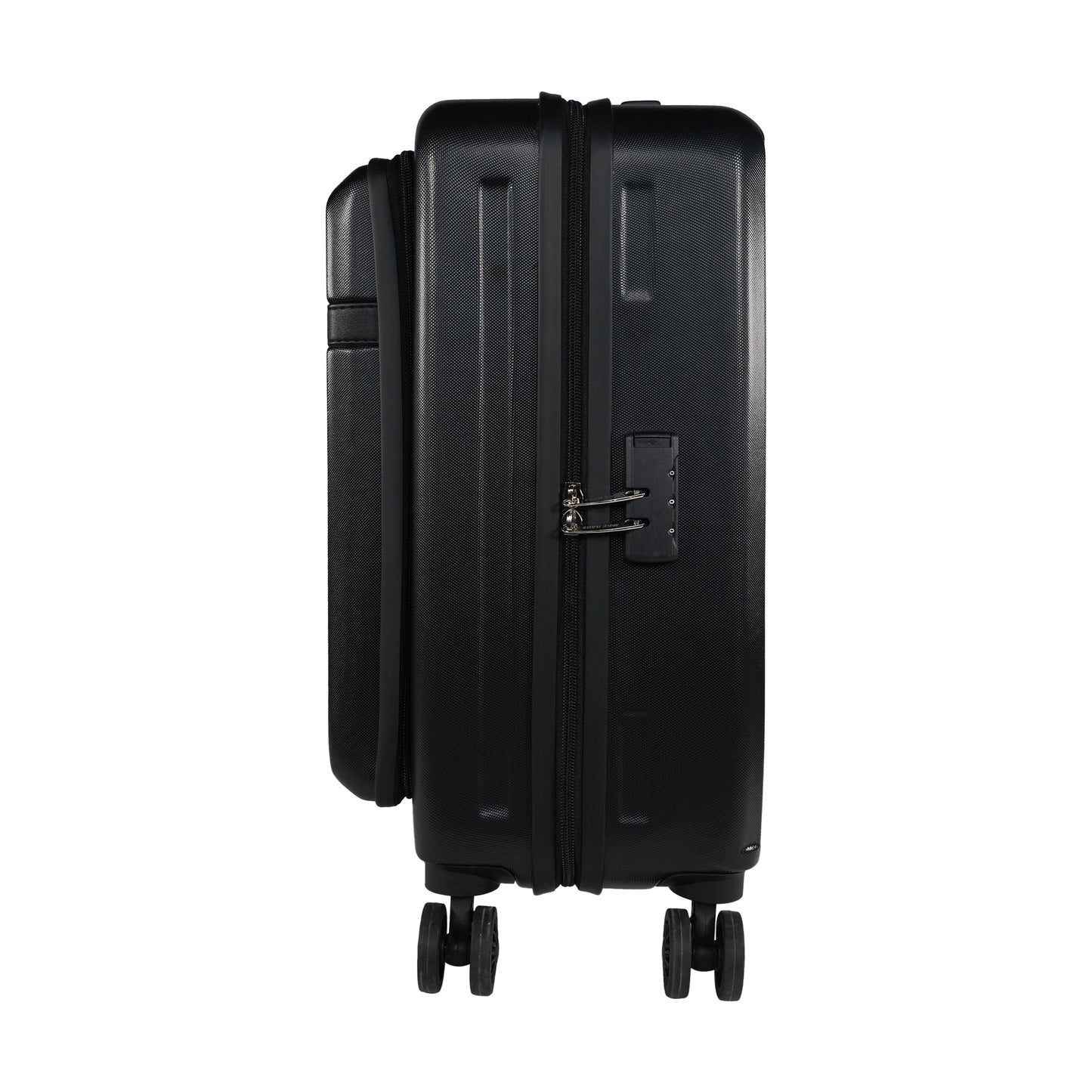 Mike Nova Hard Case Trolley Bag - Black