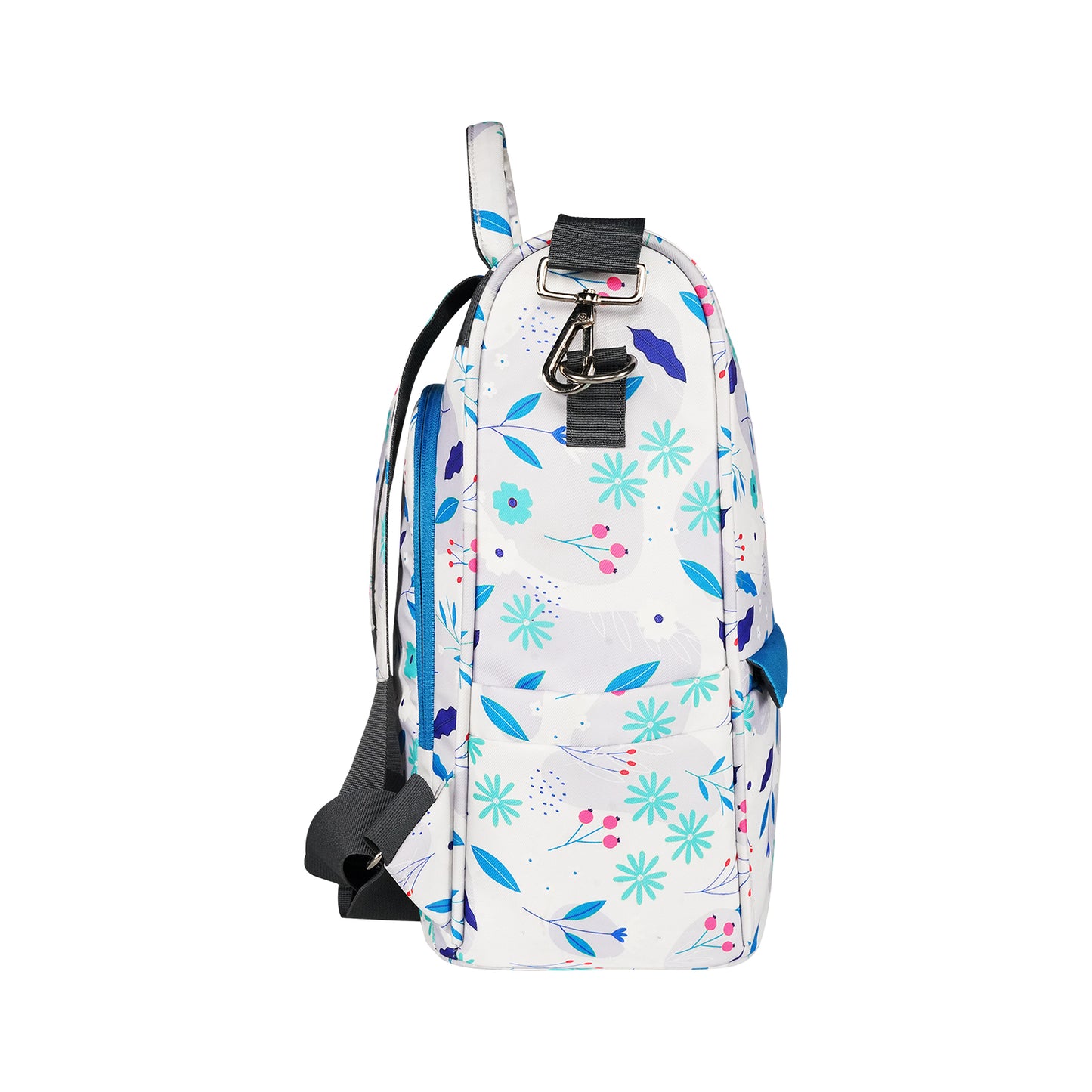 Mike Luxe Bag - White & Blue