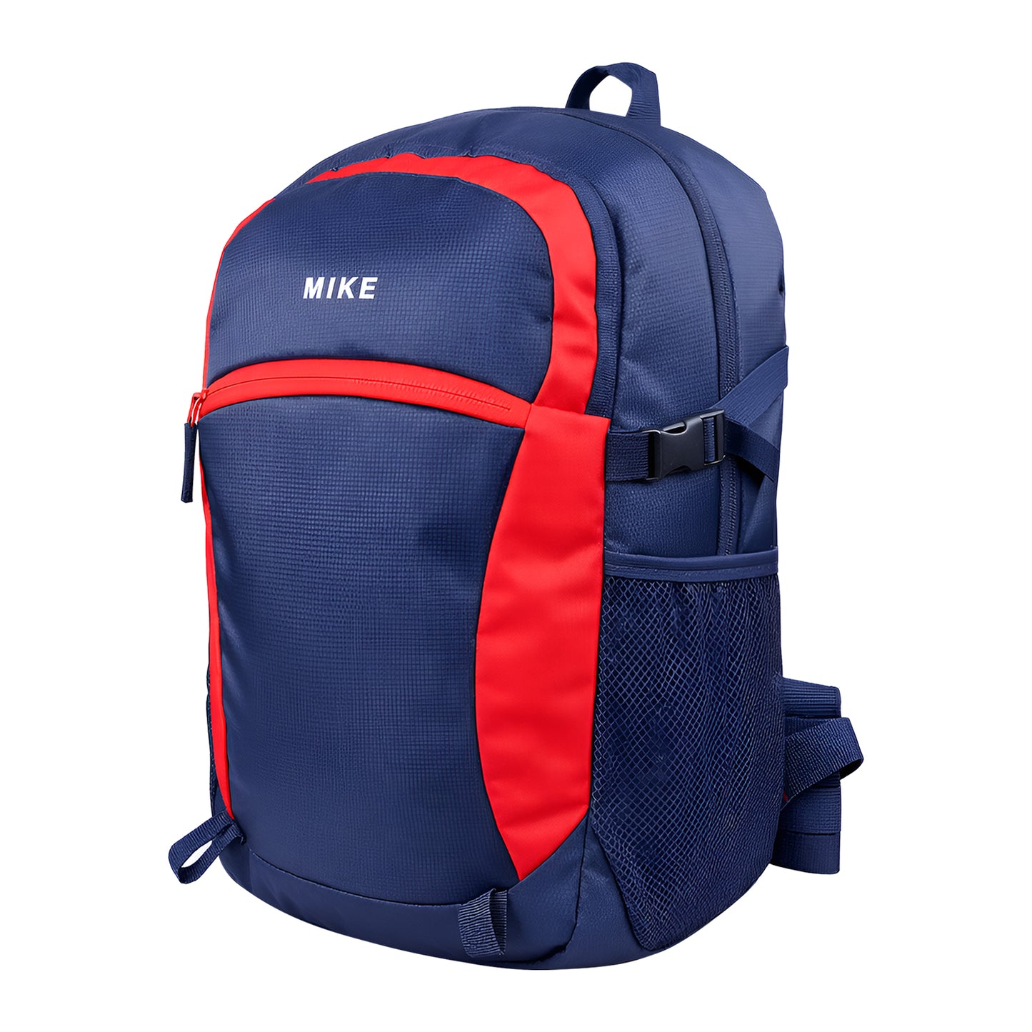 Mike Urban Trek Laptop Backpack with Rain Cover - Navy Blue