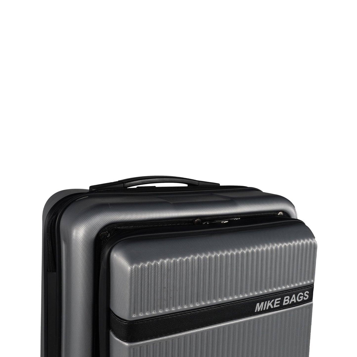 Mike Nova Hard Case Trolley Bag - Grey