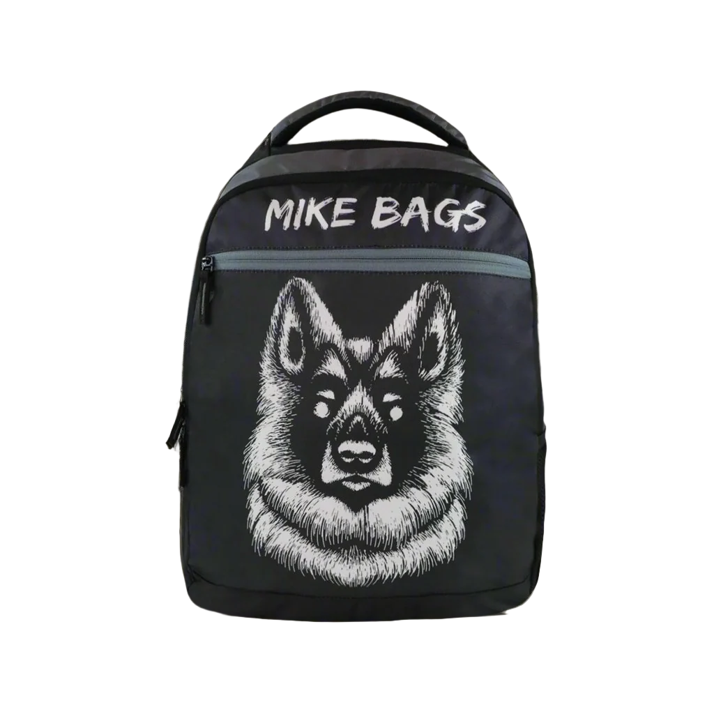 Mike Mellow 27L School Backpack for Boys - Black