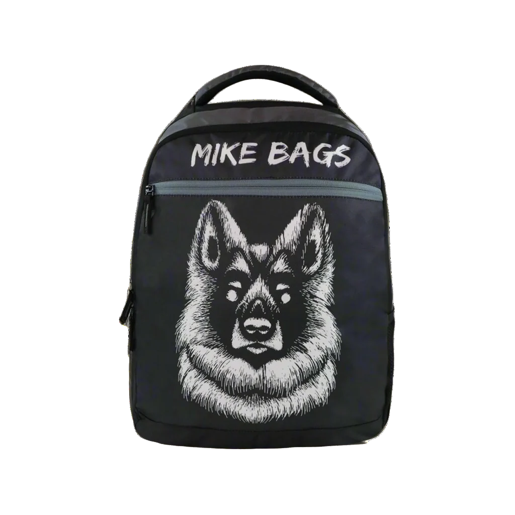 Mike Mellow 27L School Backpack for Boys - Black