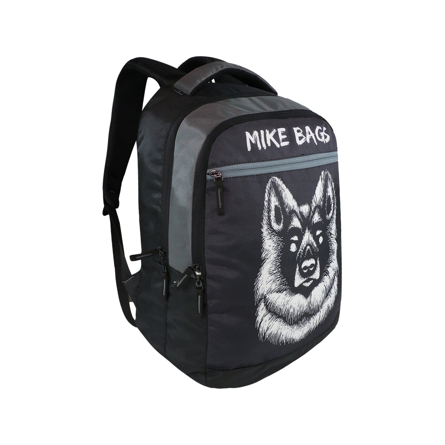 Mike Mellow 27L School Backpack for Boys - Black