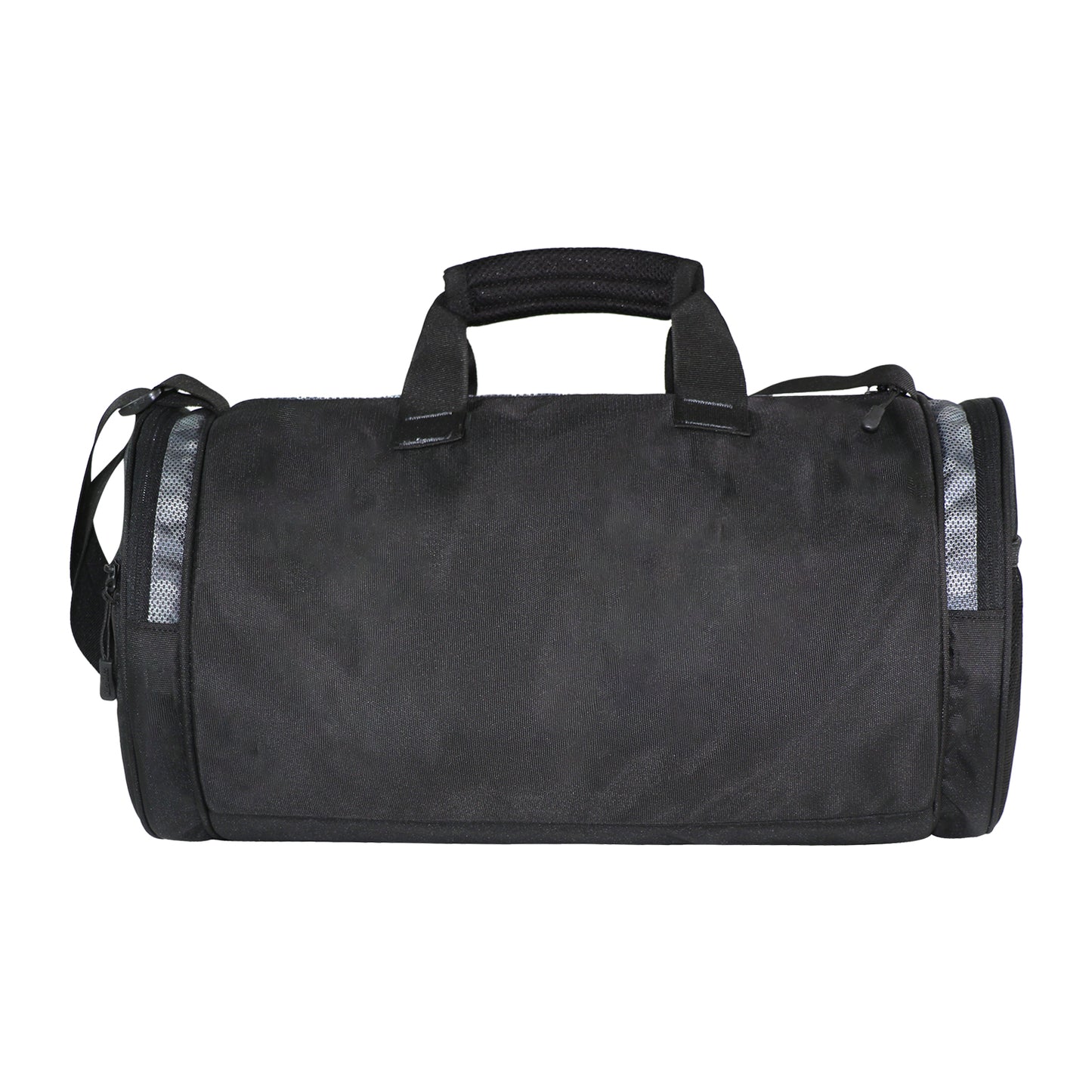Mike Dual Tone Gym Bag- Camo Black