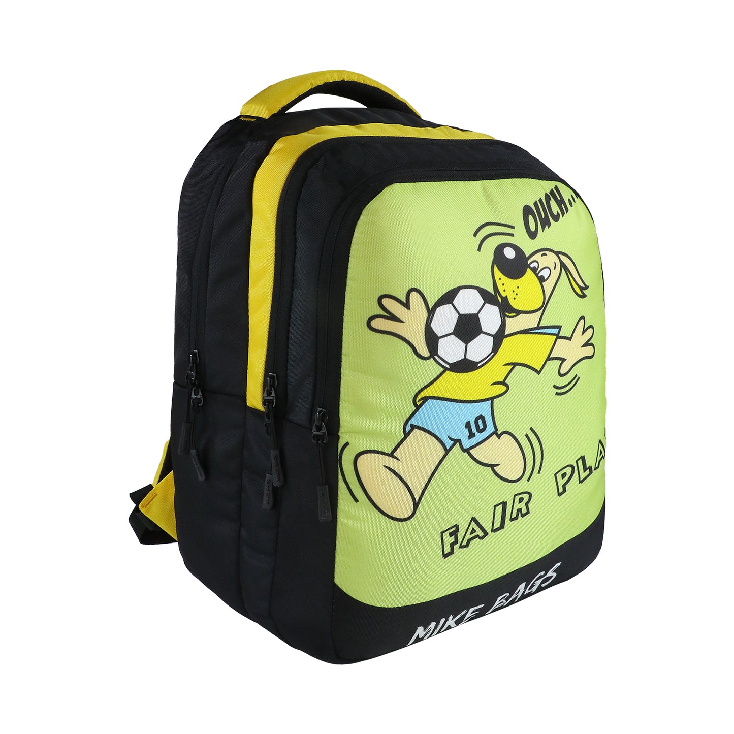 Mike Junior 15L Soccer Dog School Backpack for Boys