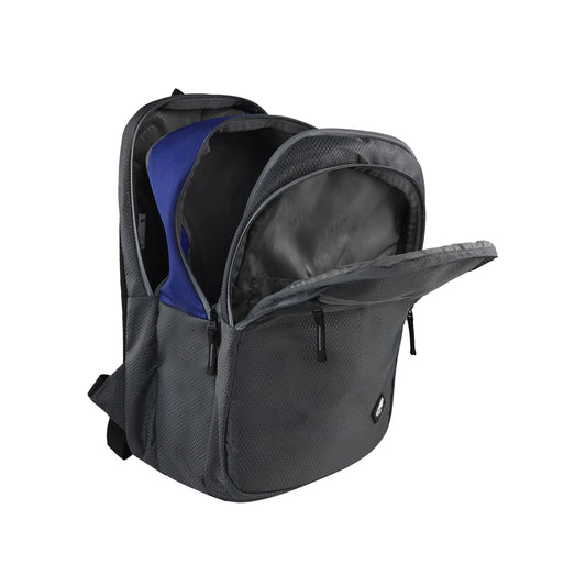 Mike Casual Knapsack Backpack - Grey & Blue
