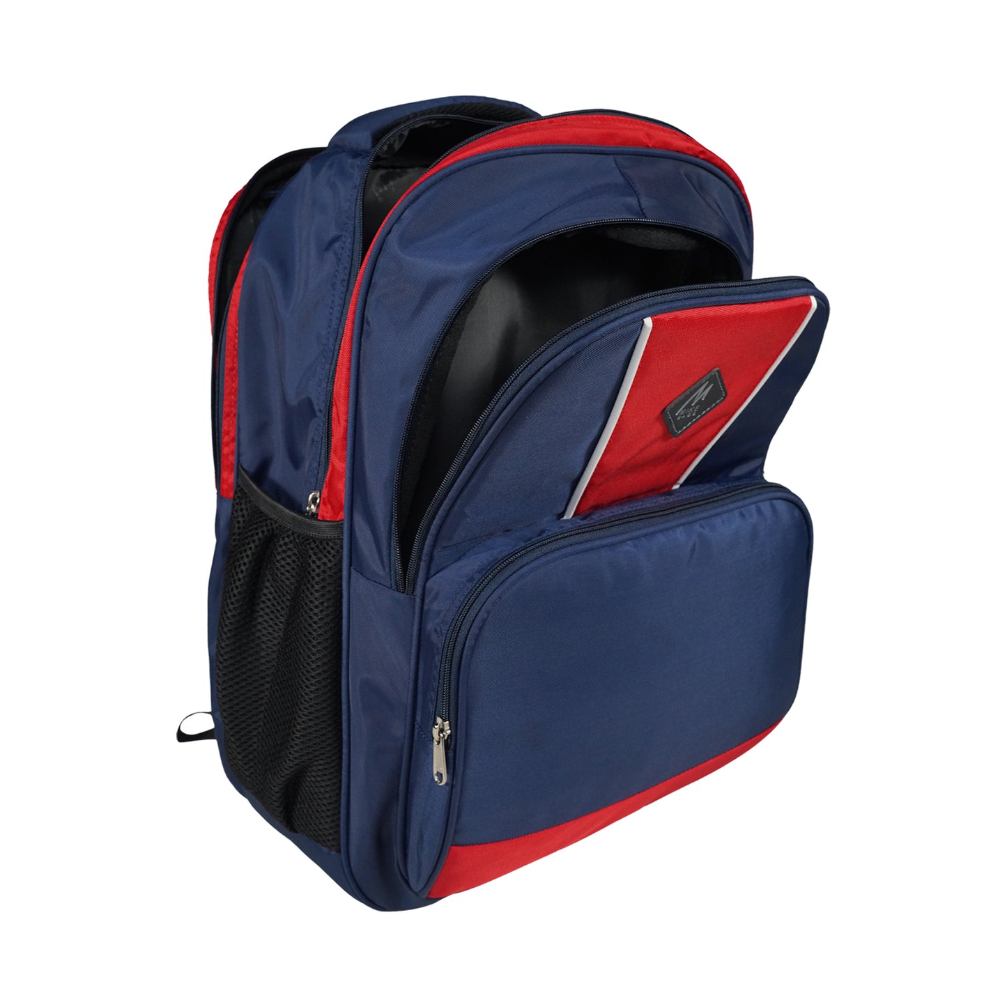 Mike Vektro Backpack - Navy Blue & Red