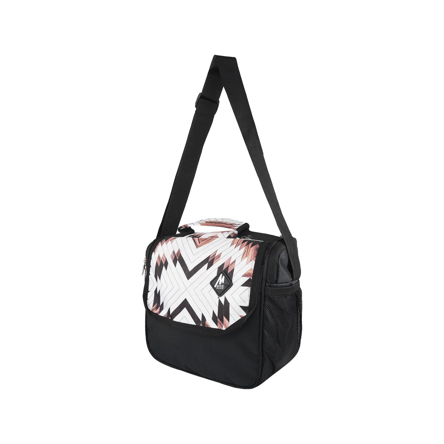Mike Kitkat Lunch Bag -White & Black