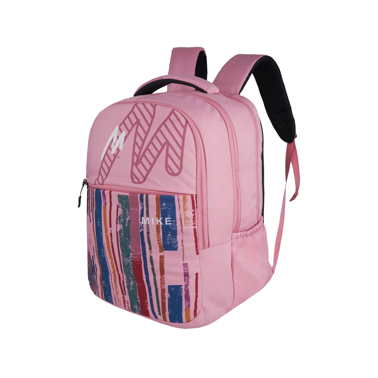 Mike Bags 31L Elite School Backpack for Girls - Light Pink