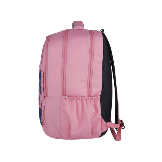 Mike Bags 31L Elite School Backpack for Girls - Light Pink