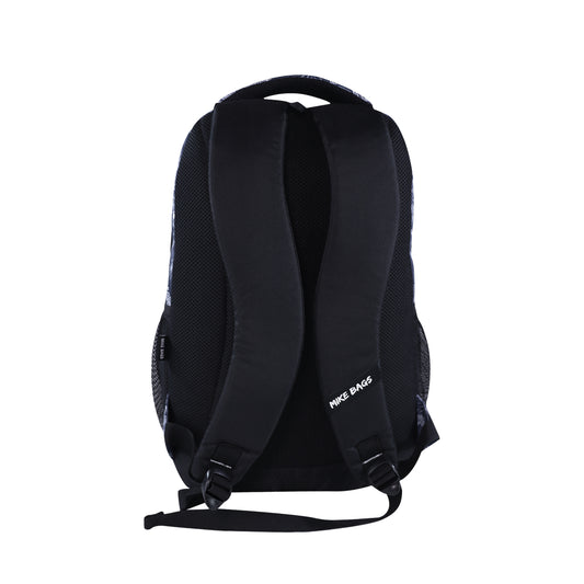 Mike Splendid 29L Laptop Backpack- Navy Blue & Black