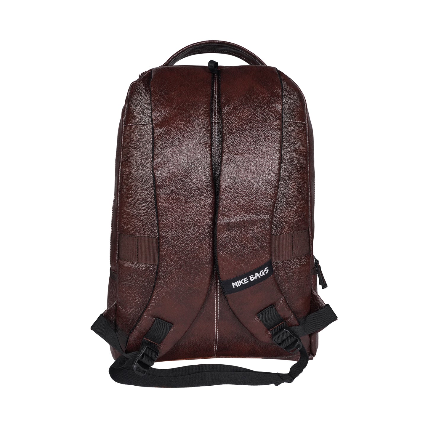 Mike Phoenix Leather Laptop Backpack - Brown