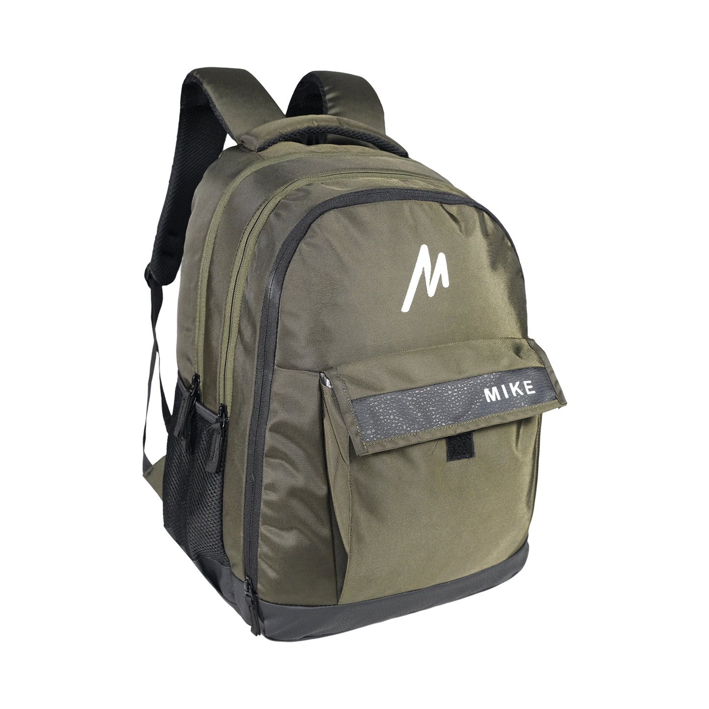 Mike Paramount Laptop Backpack - Olive Green