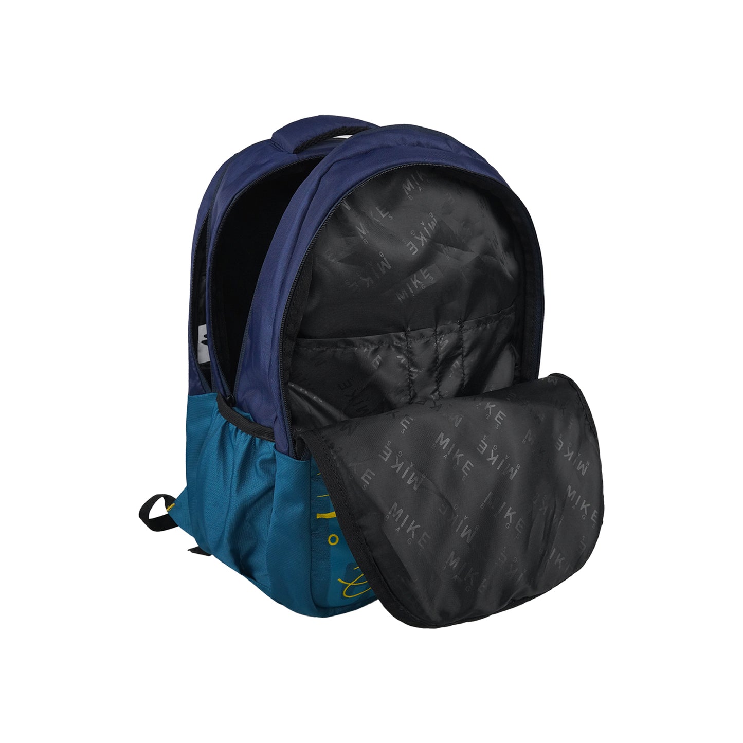 Mike 34L Tembo School Backpack Cricket Theme – Navy Blue & Indigo