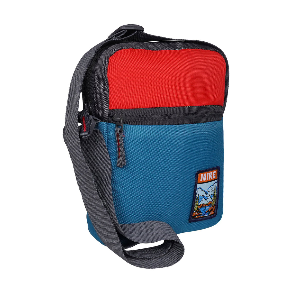 Mike Spectrum Sling Bag - Black & Indigo